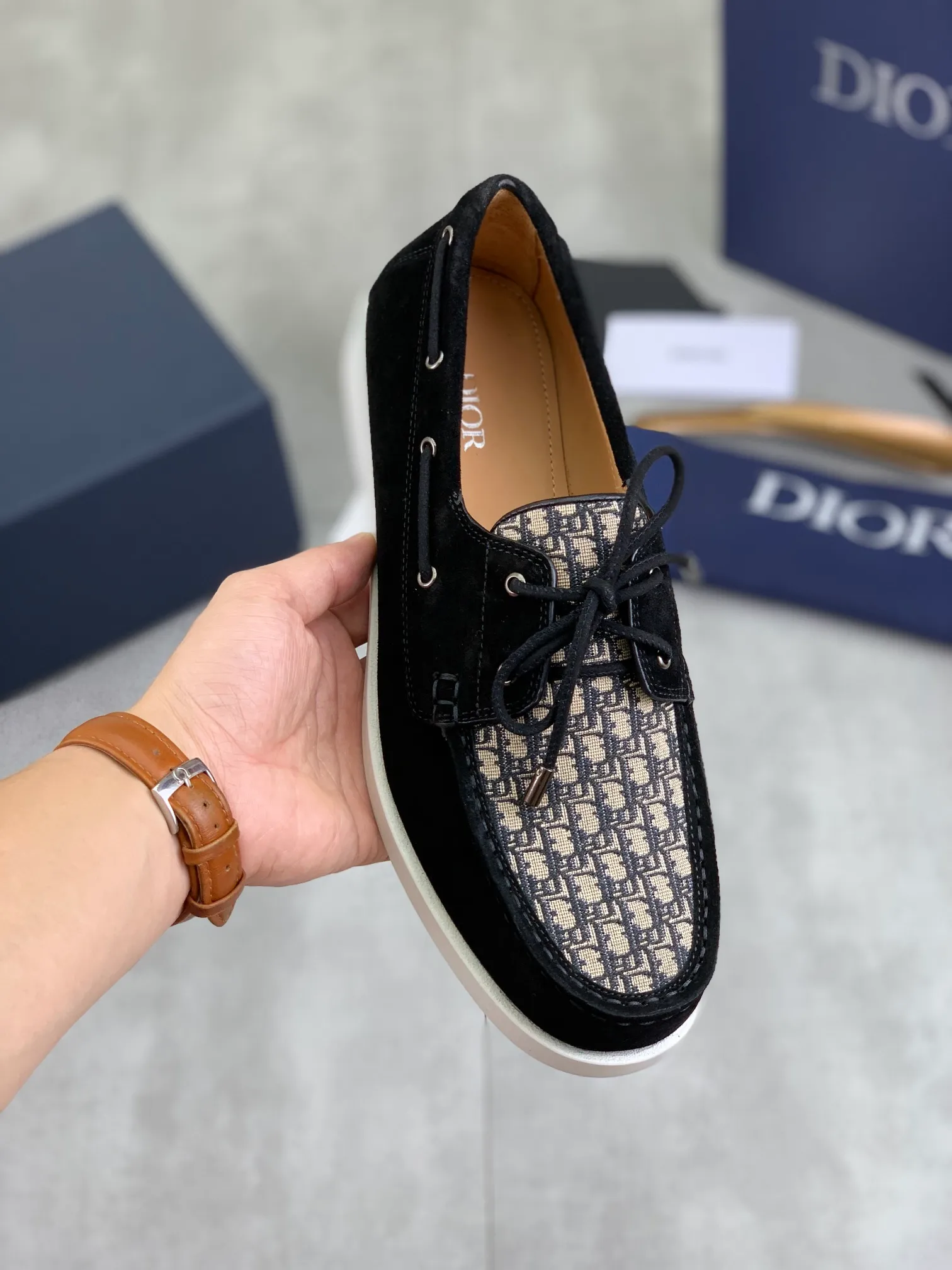 Men's shoes 💰P542 New 💰Higher version 💎💎💎Dior original 1:1 replica! Top Italian purchasing agent! Men's business casual leather shoes, original imported calfskin upper, ultimate texture, gentleman style, imported water-dyed cowhide inside, top-quality original Italian rubber outsole, first-class workmanship, top quality! Size: 39-44 (38 45 customized) 3️⃣ colors available